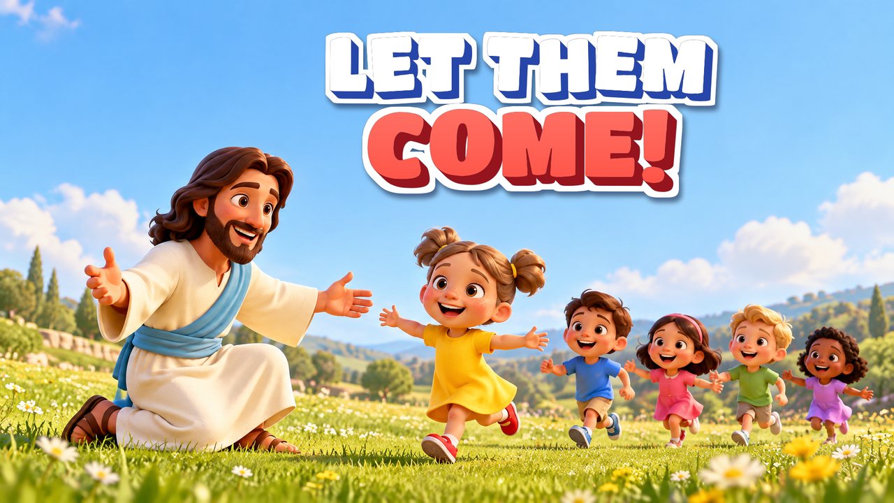 Let the Children Come to Jesus: a Bible story for kids